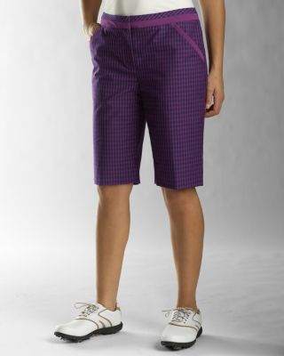 Women's Gingham Check Short