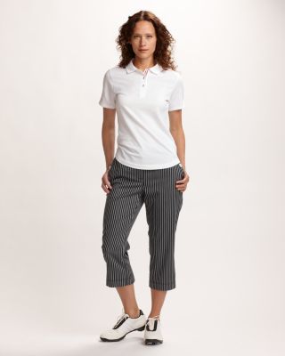 Yvette Stripe Capri