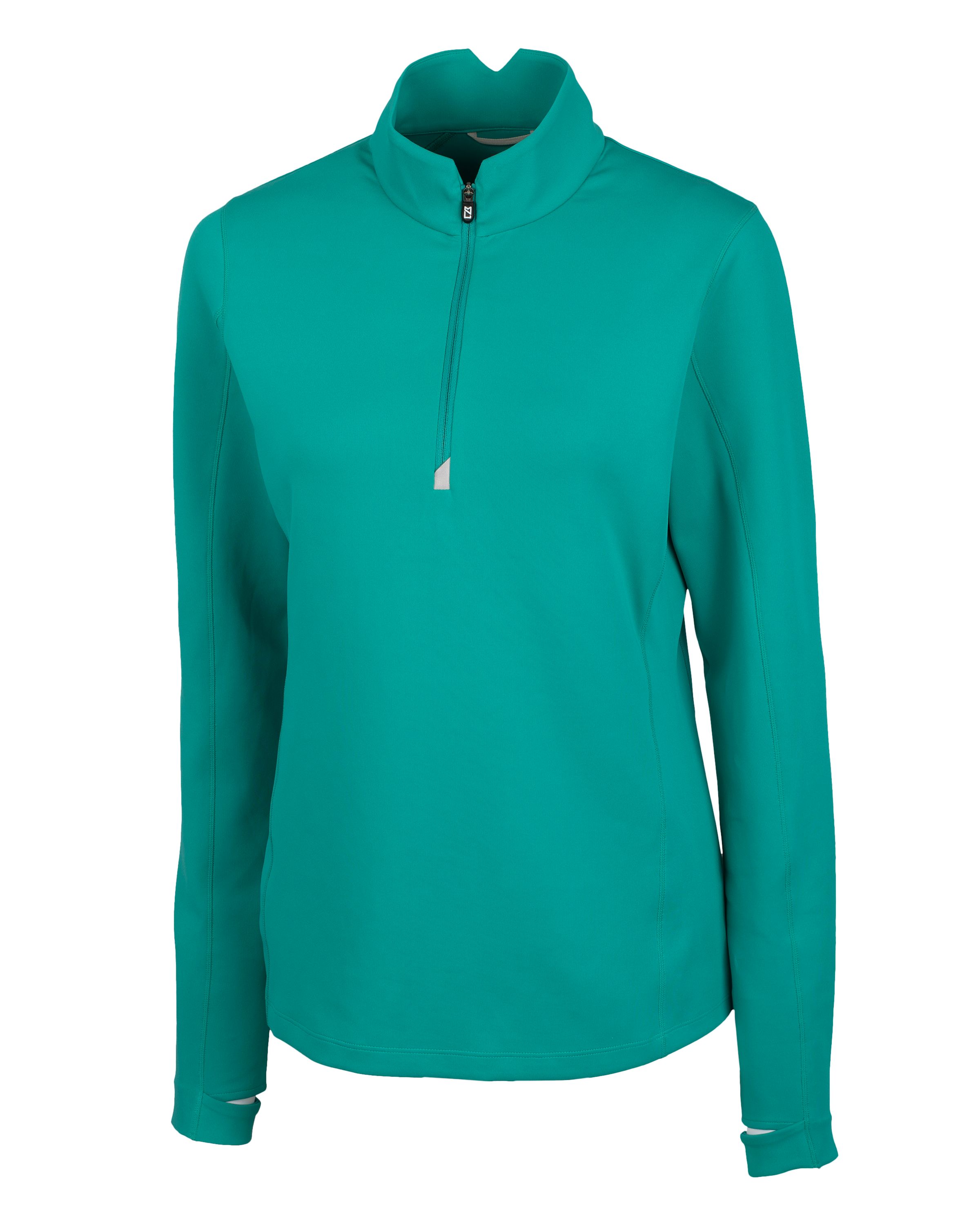 Cutter & Buck Traverse Recycled Smooth Stretch Womens Quarter Zip Pullover 120