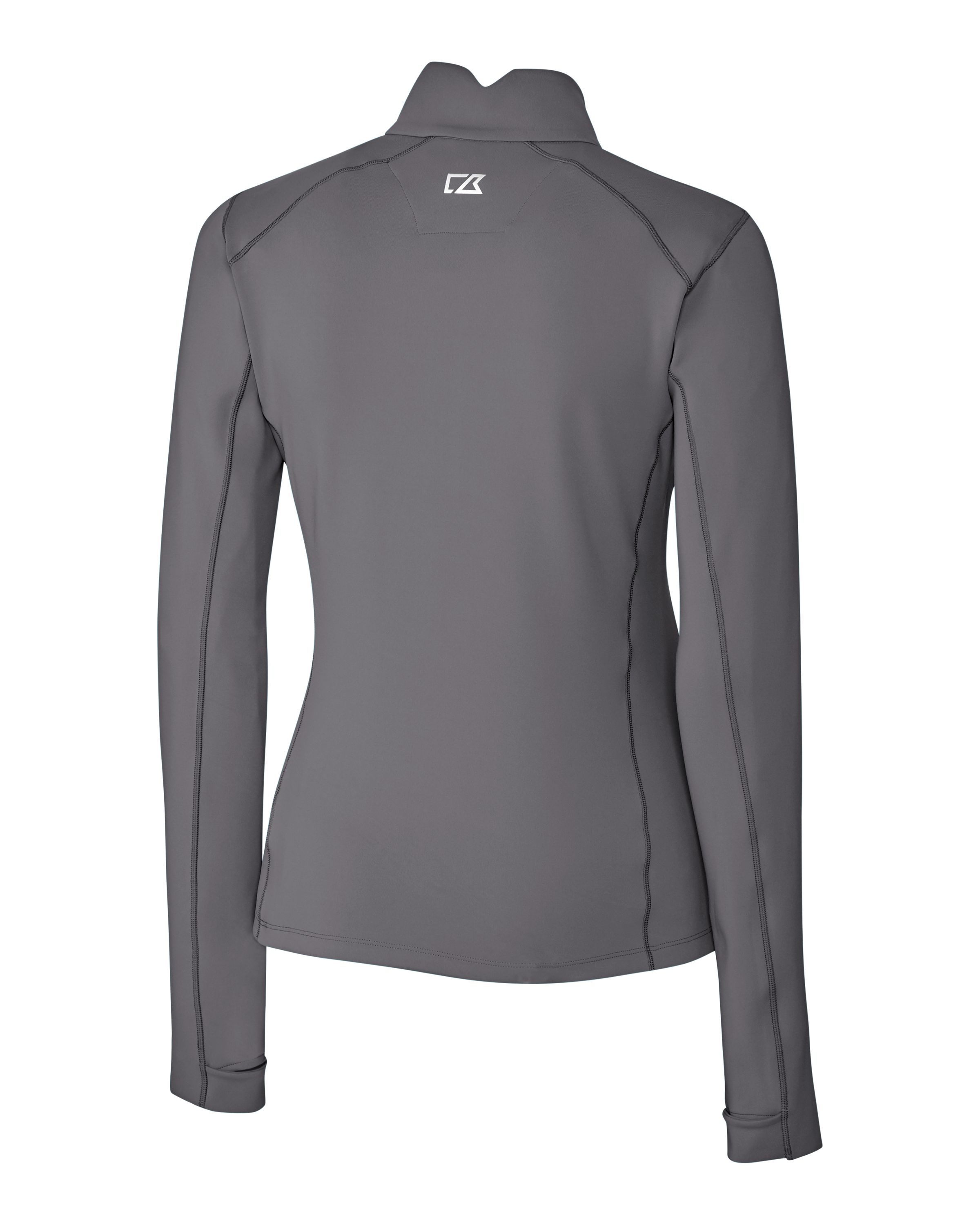 Cutter & Buck Traverse Recycled Smooth Stretch Womens Quarter Zip Pullover 137