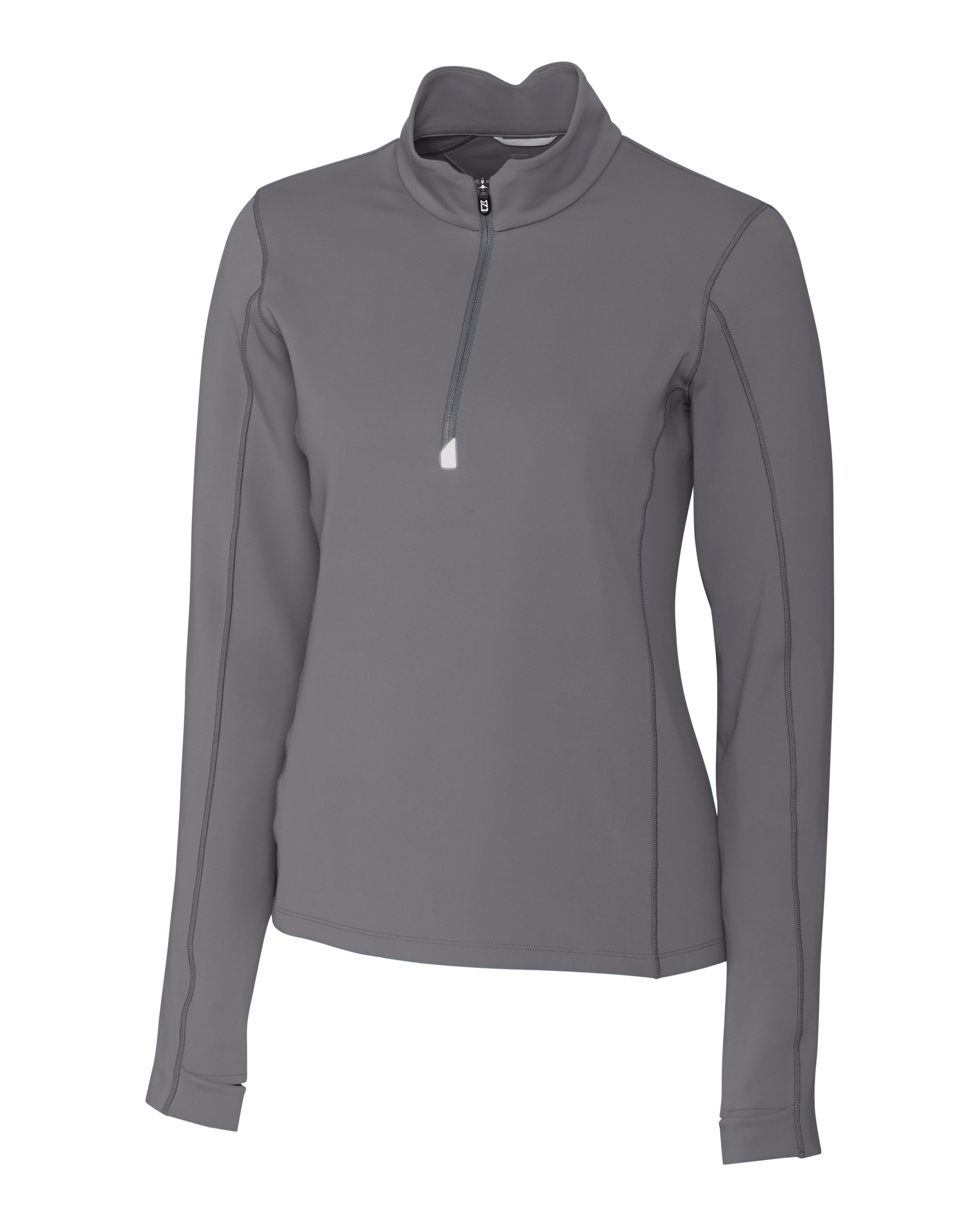 Cutter & Buck Traverse Recycled Smooth Stretch Womens Quarter Zip Pullover 135