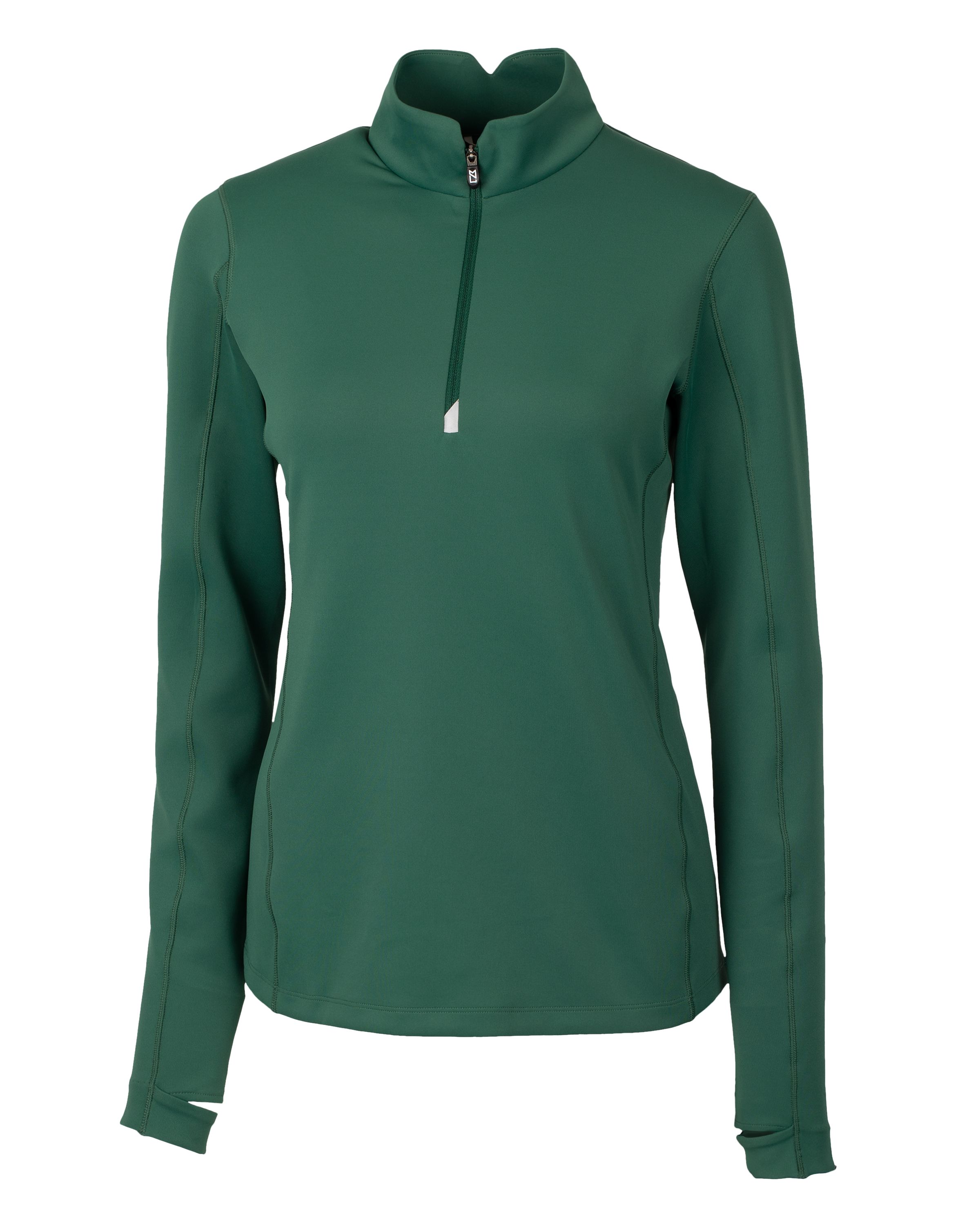 Cutter & Buck Traverse Recycled Smooth Stretch Womens Quarter Zip Pullover 105