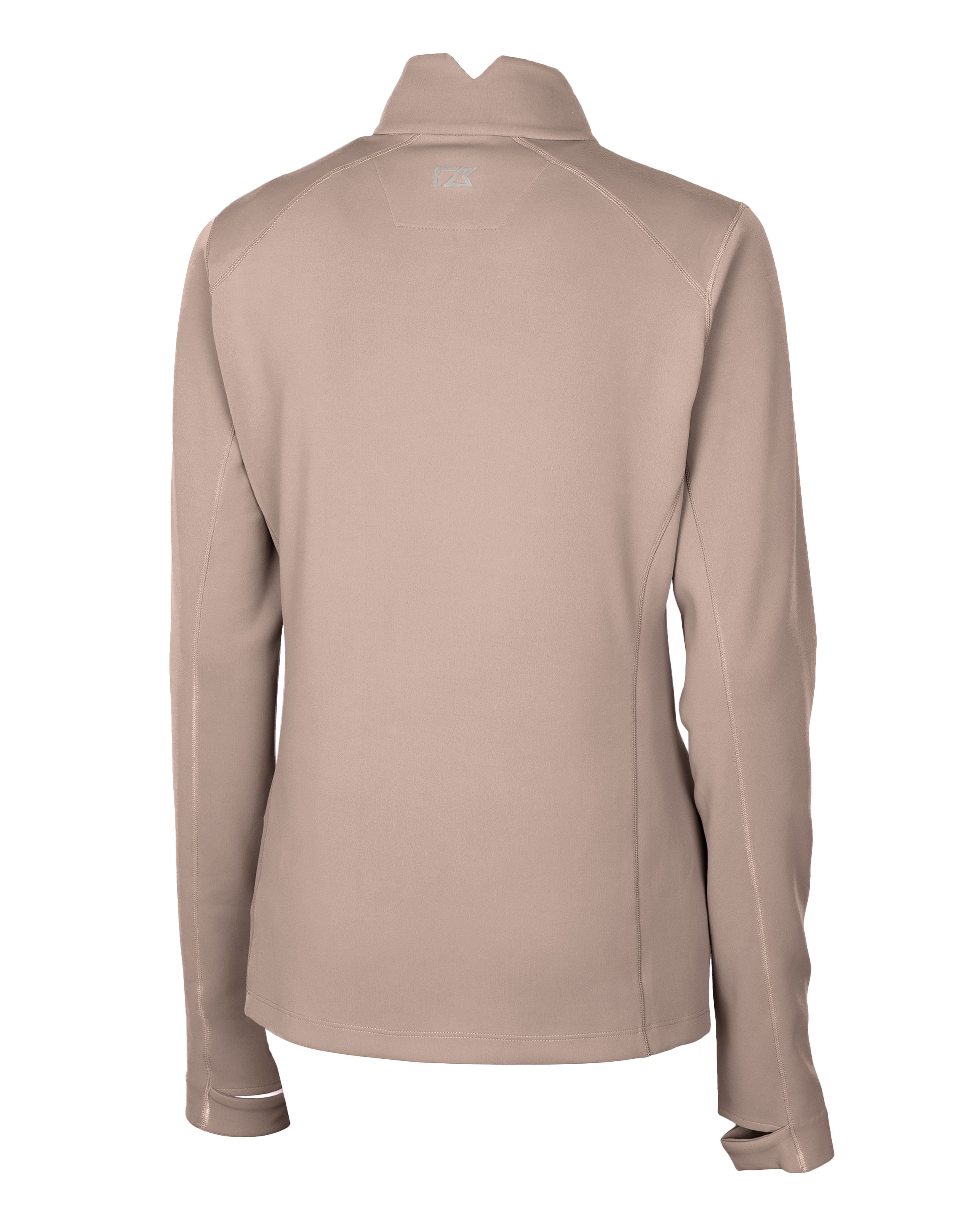 Cutter & Buck Traverse Recycled Smooth Stretch Womens Quarter Zip Pullover 111