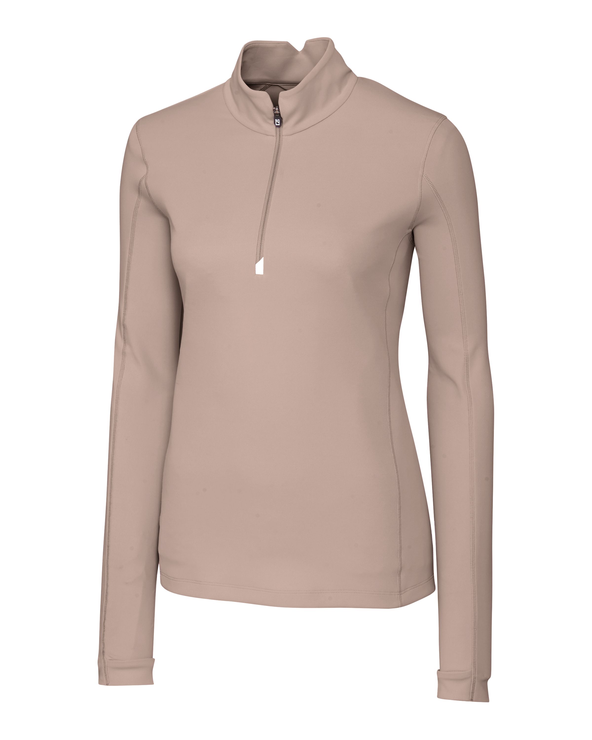 Cutter & Buck Traverse Recycled Smooth Stretch Womens Quarter Zip Pullover 104