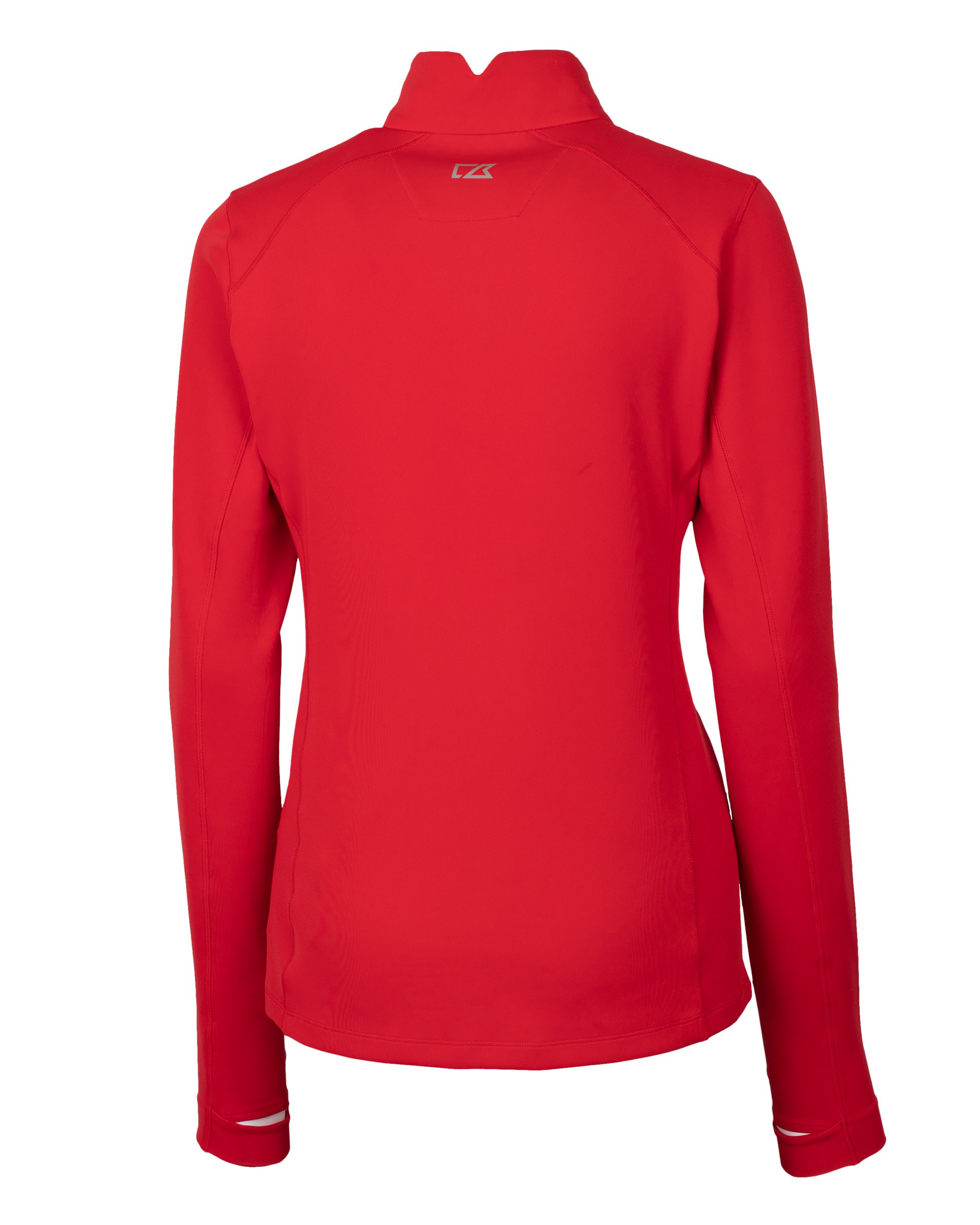 Cutter & Buck Traverse Recycled Smooth Stretch Womens Quarter Zip Pullover 158