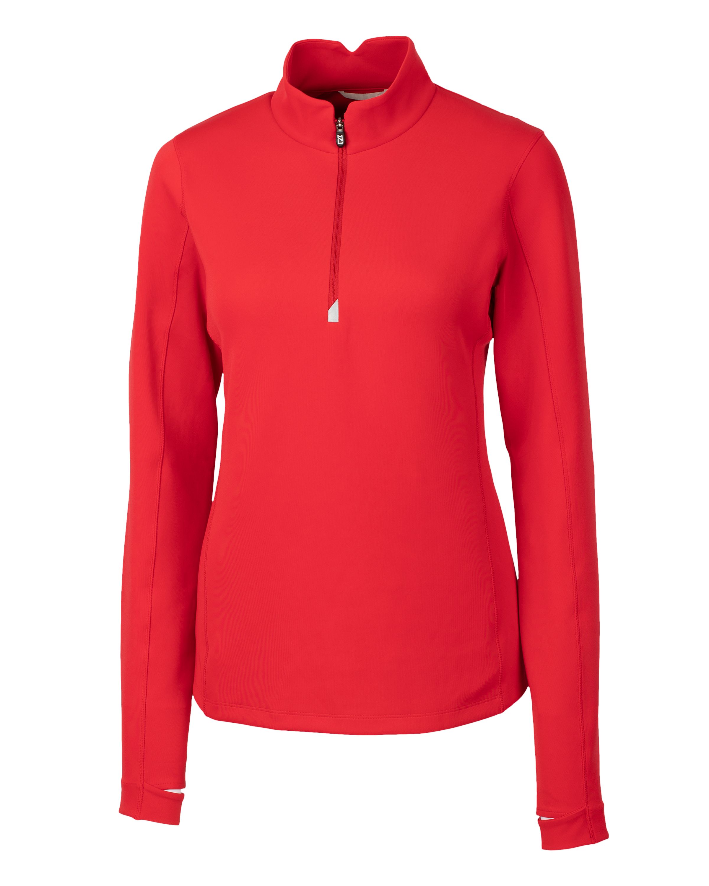 Cutter & Buck Traverse Recycled Smooth Stretch Womens Quarter Zip Pullover 106