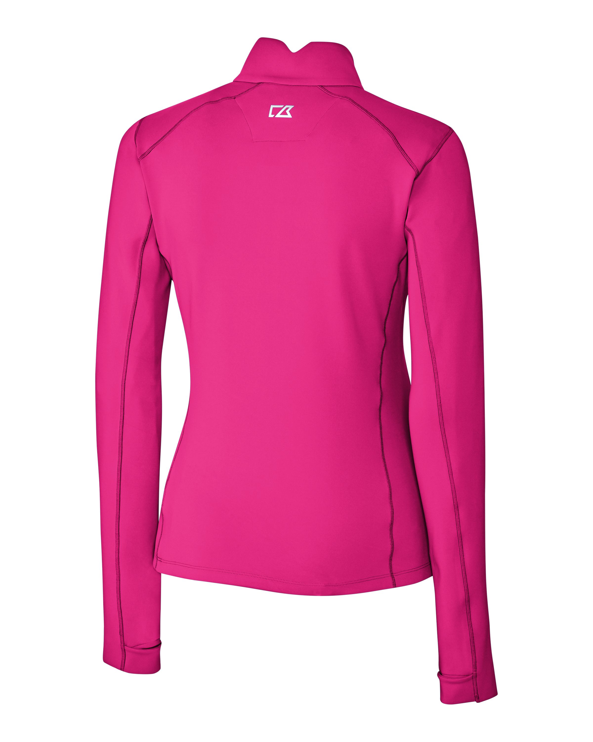 Cutter & Buck Traverse Recycled Smooth Stretch Womens Quarter Zip Pullover 125