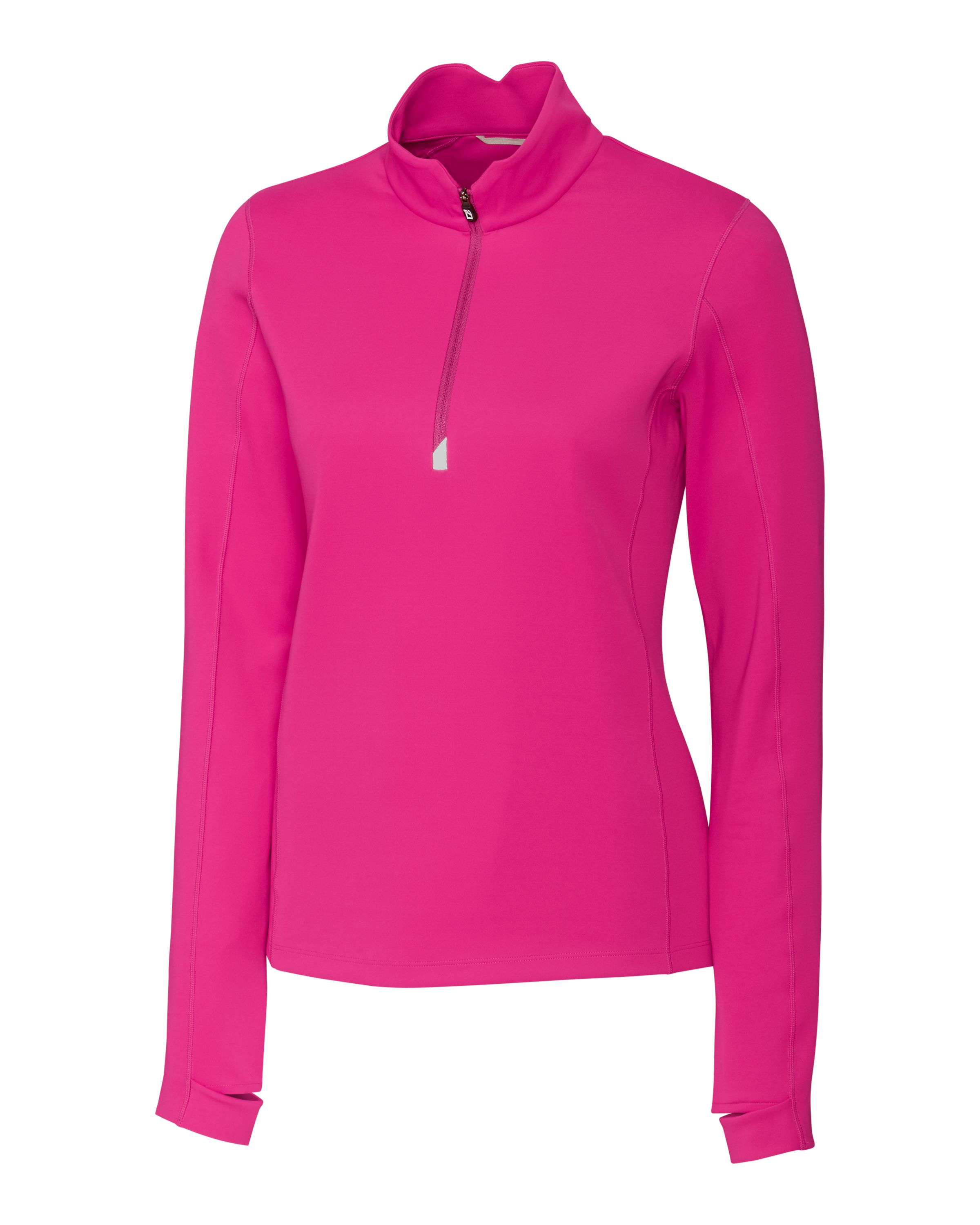 Cutter & Buck Traverse Recycled Smooth Stretch Womens Quarter Zip Pullover 110