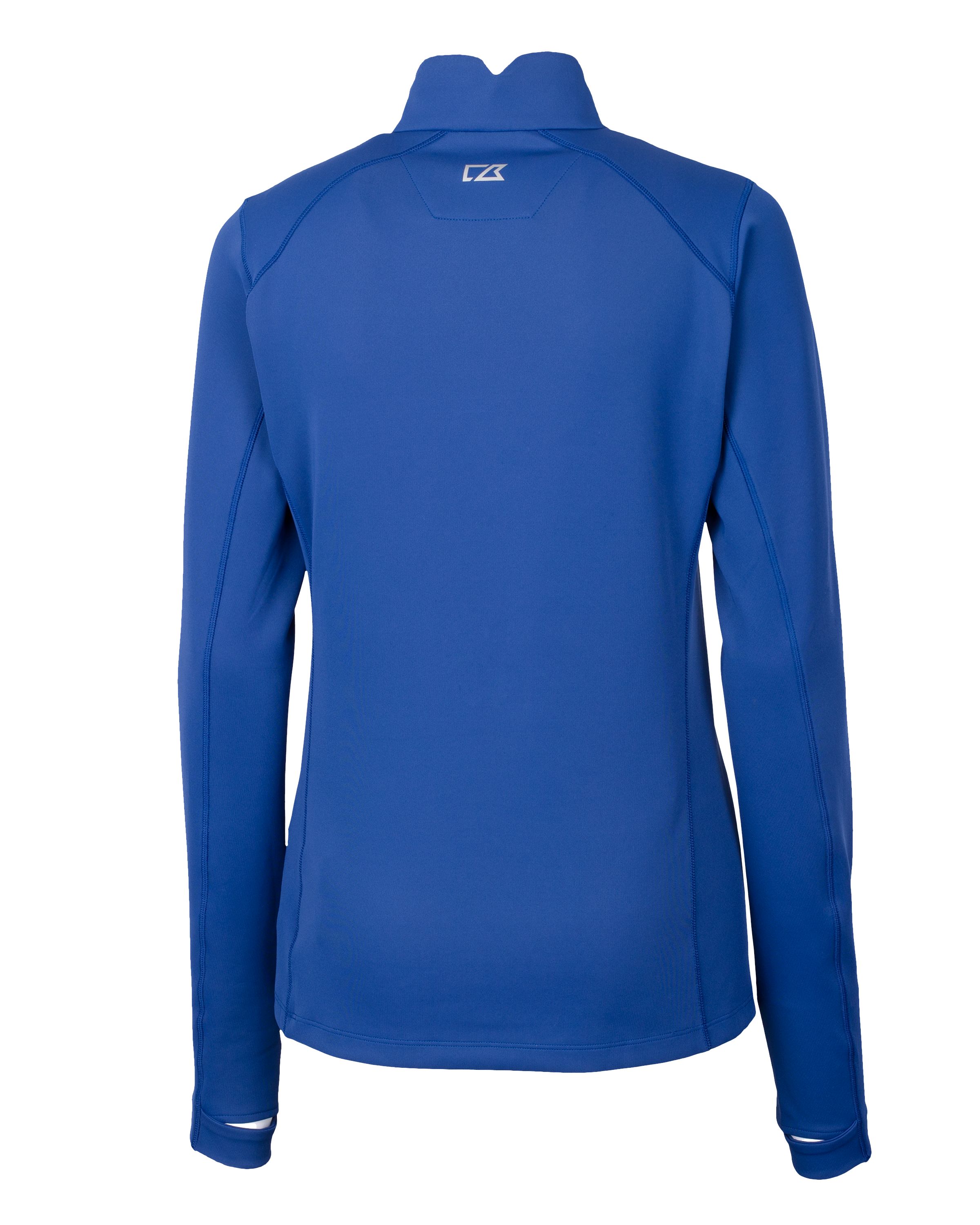 Cutter & Buck Traverse Recycled Smooth Stretch Womens Quarter Zip Pullover 179