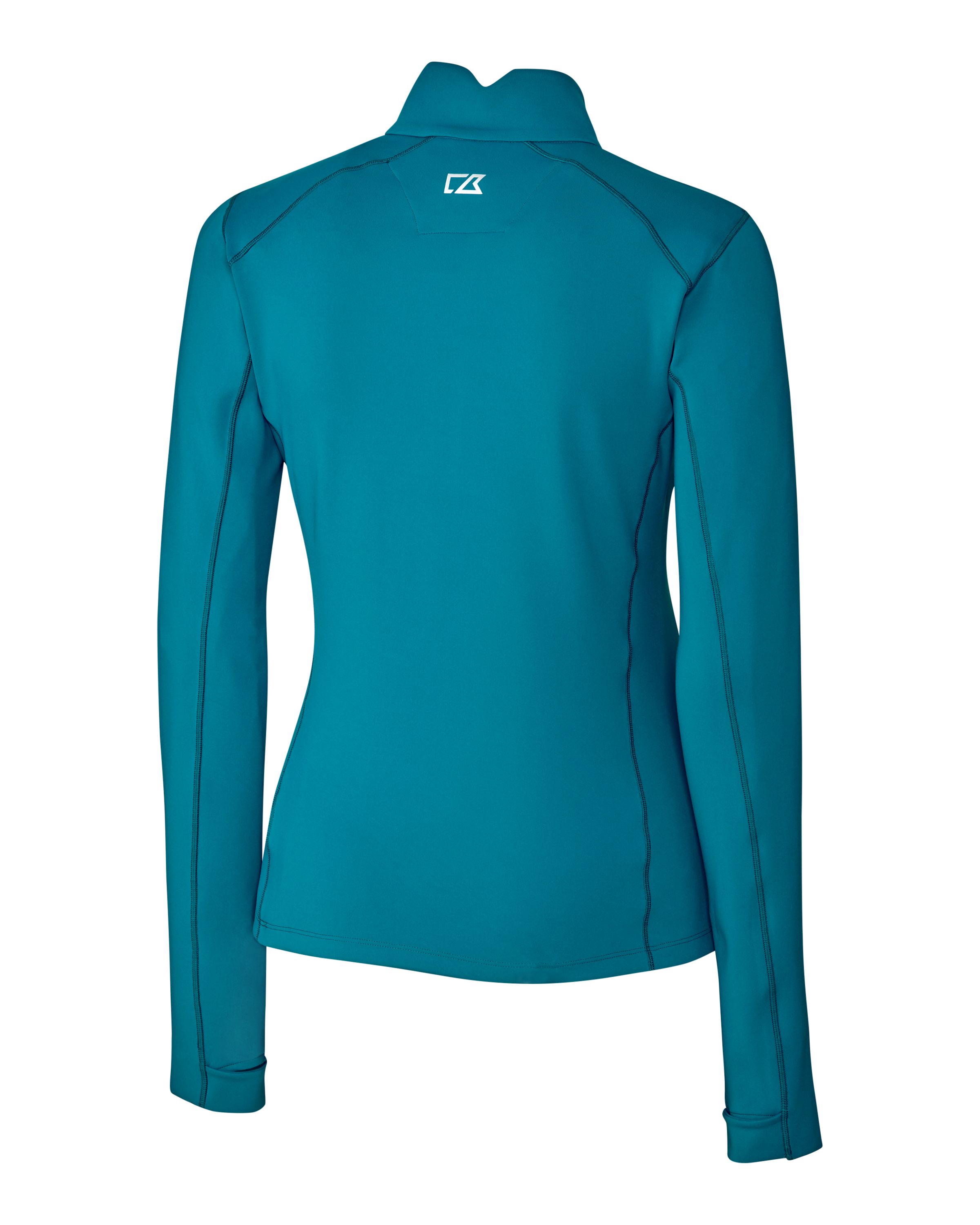Cutter & Buck Traverse Recycled Smooth Stretch Womens Quarter Zip Pullover 109