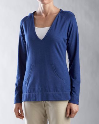 Women's L/S Social Hooded Tee