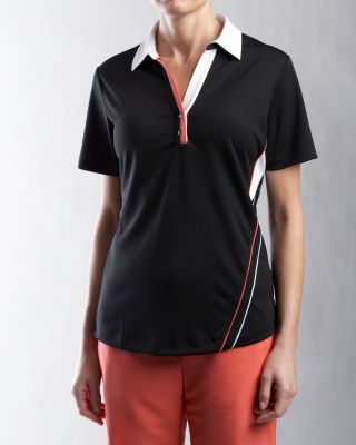 Lady's Minerale CB DryTec S/S Swirl Polo