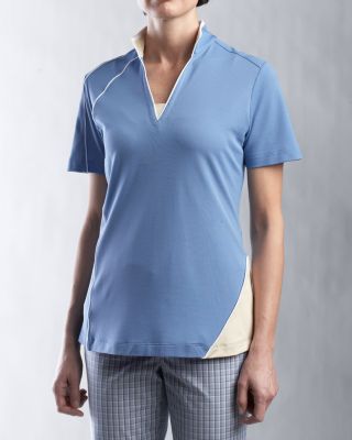 Lady's CB DryTec S/S Radiant Mock