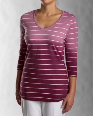 3/4 Sleeve Goal Line Tee