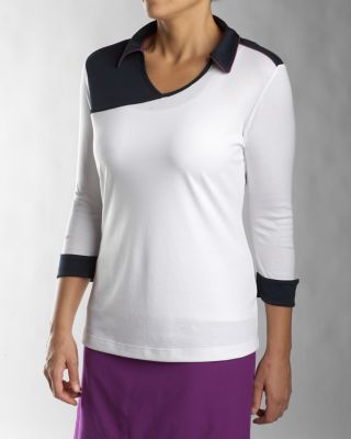 Women's CB DryTec 3/4 Sleeve Curator Polo