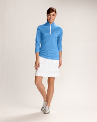 CB DryTec L/S Choice Zip Mock