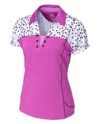 CB DryTec S/S Candy Dot Polo