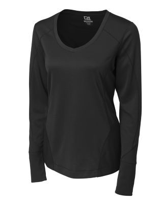 CB DryTec L/S Mogul V-neck