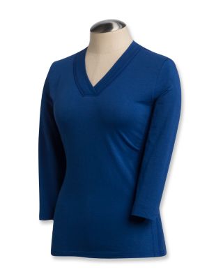 Women's 3/4 Sleeve Half Time Tee