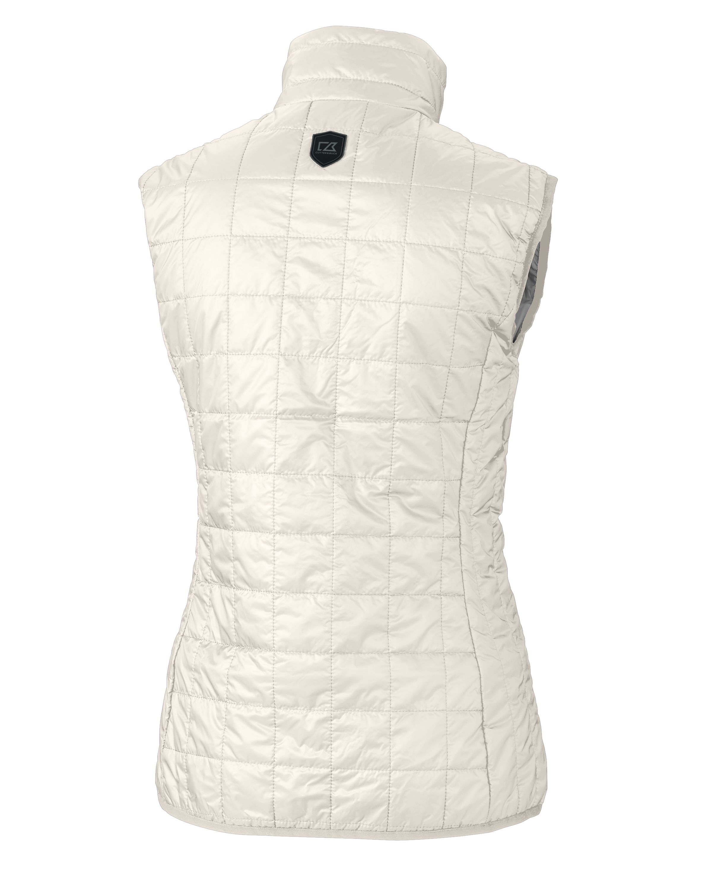 Cutter & Buck Rainier Recycled Insulated Puffer Womens Full Zip Vest 162