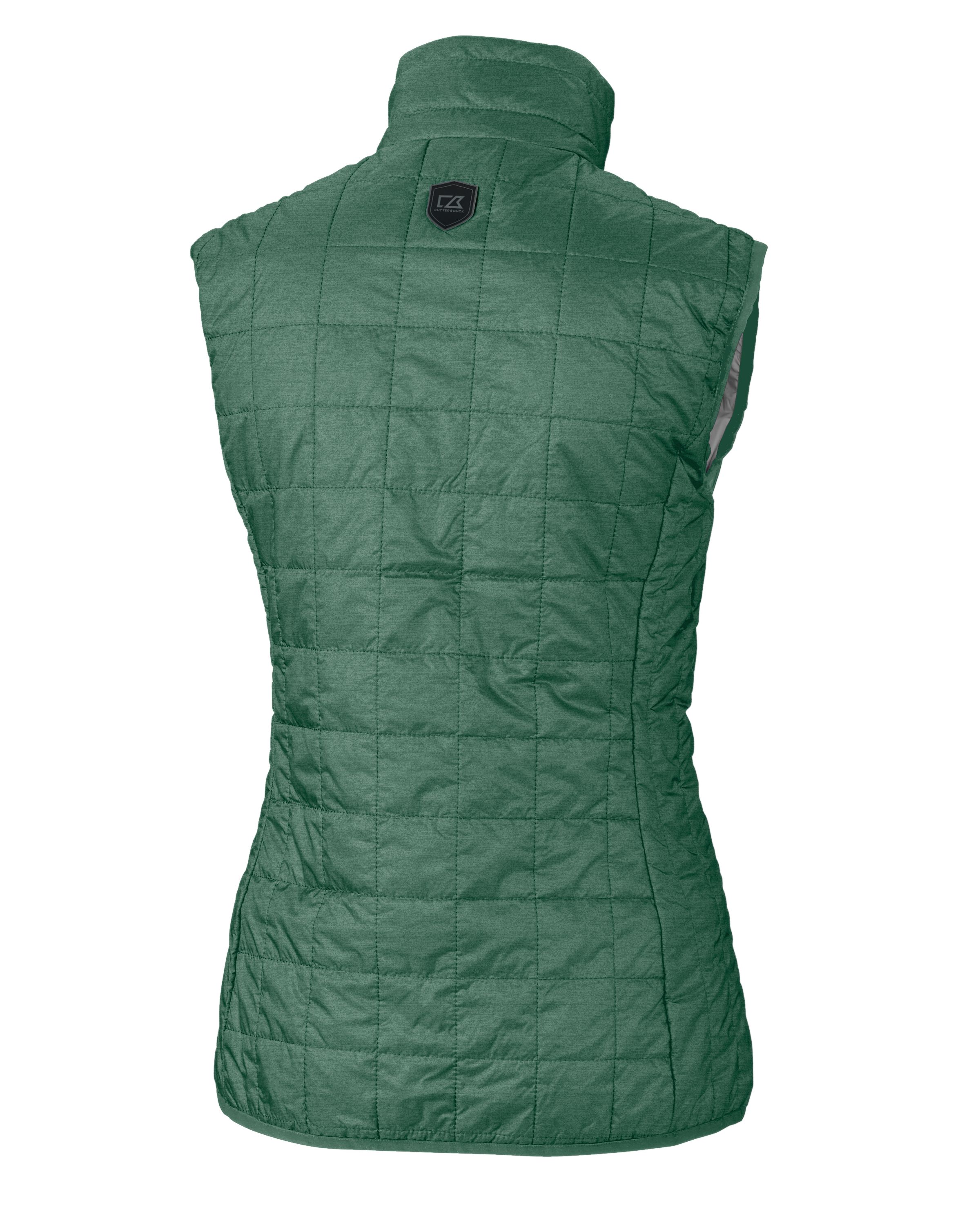 Cutter & Buck Rainier Recycled Insulated Puffer Womens Full Zip Vest 151