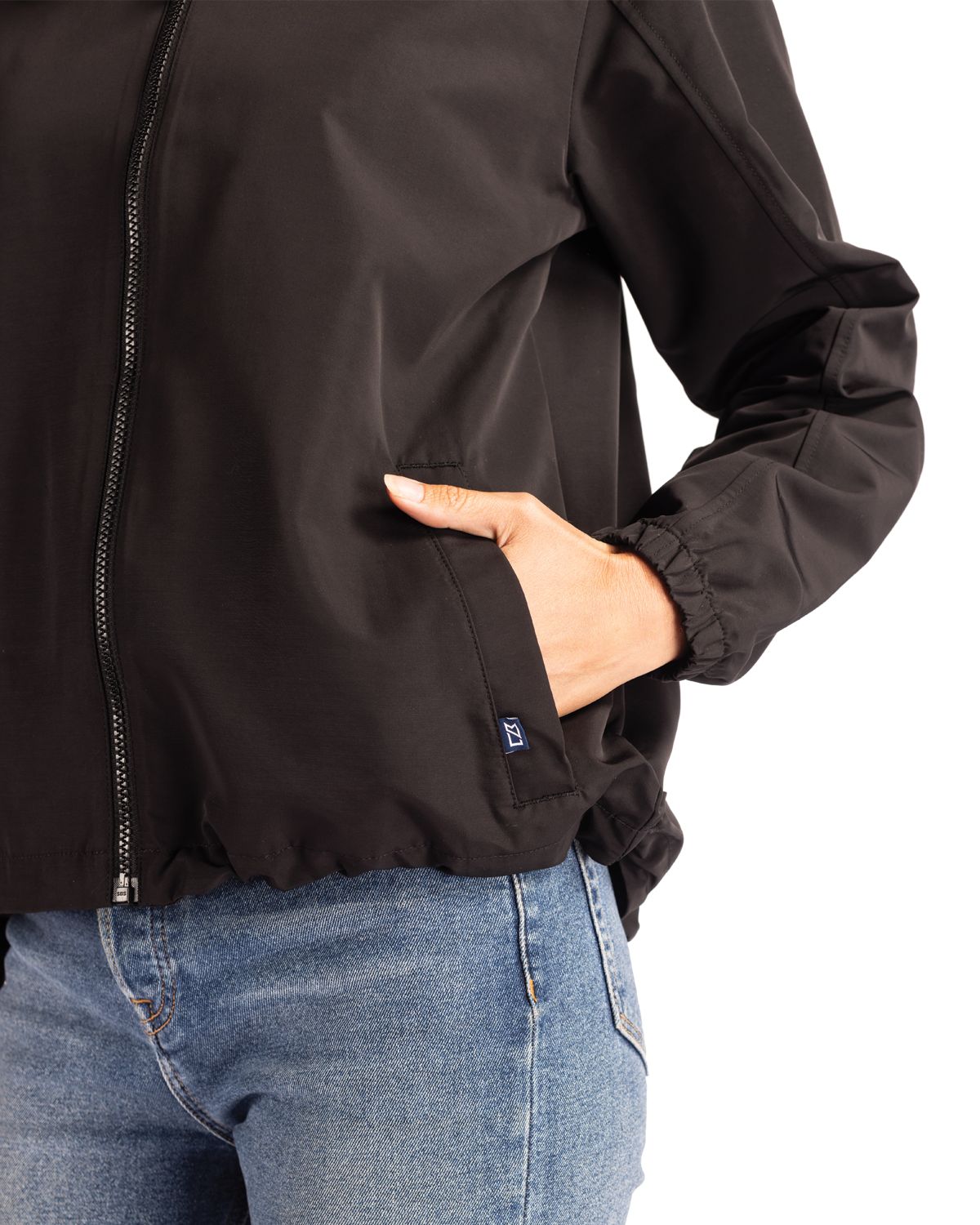 Cutter & Buck Charter Recycled Packable Womens Full Zip Jacket? 1