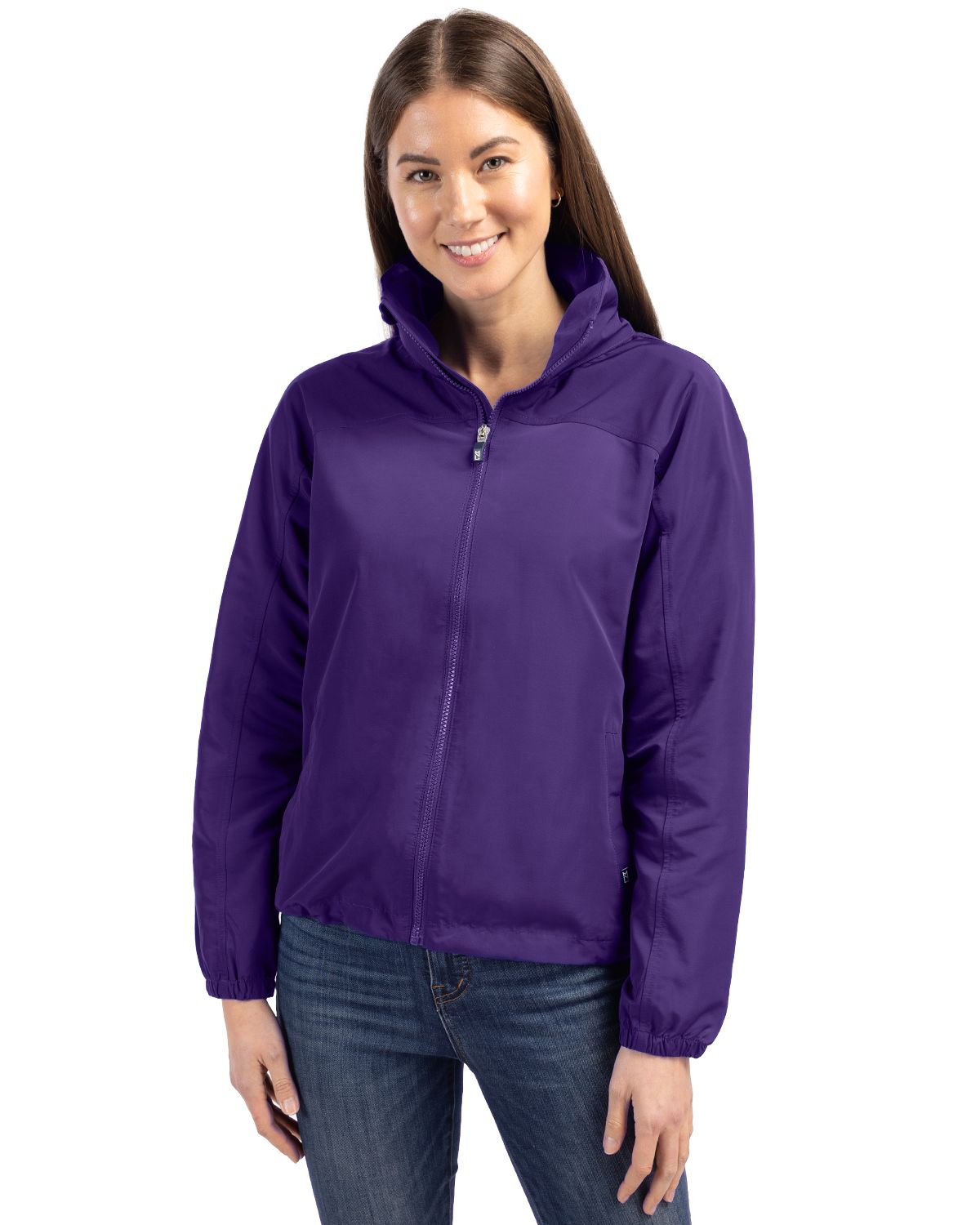 Cutter & Buck Charter Recycled Packable Womens Full Zip Jacket? 144