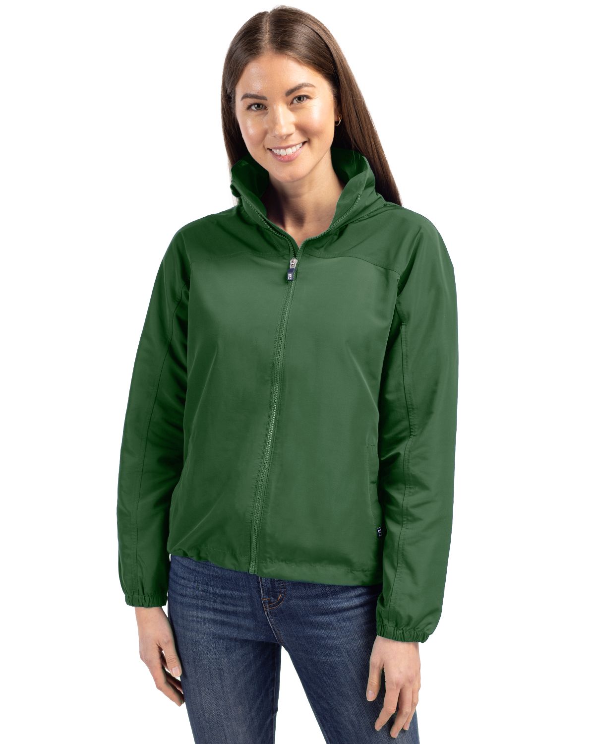 Cutter & Buck Charter Recycled Packable Womens Full Zip Jacket? 160
