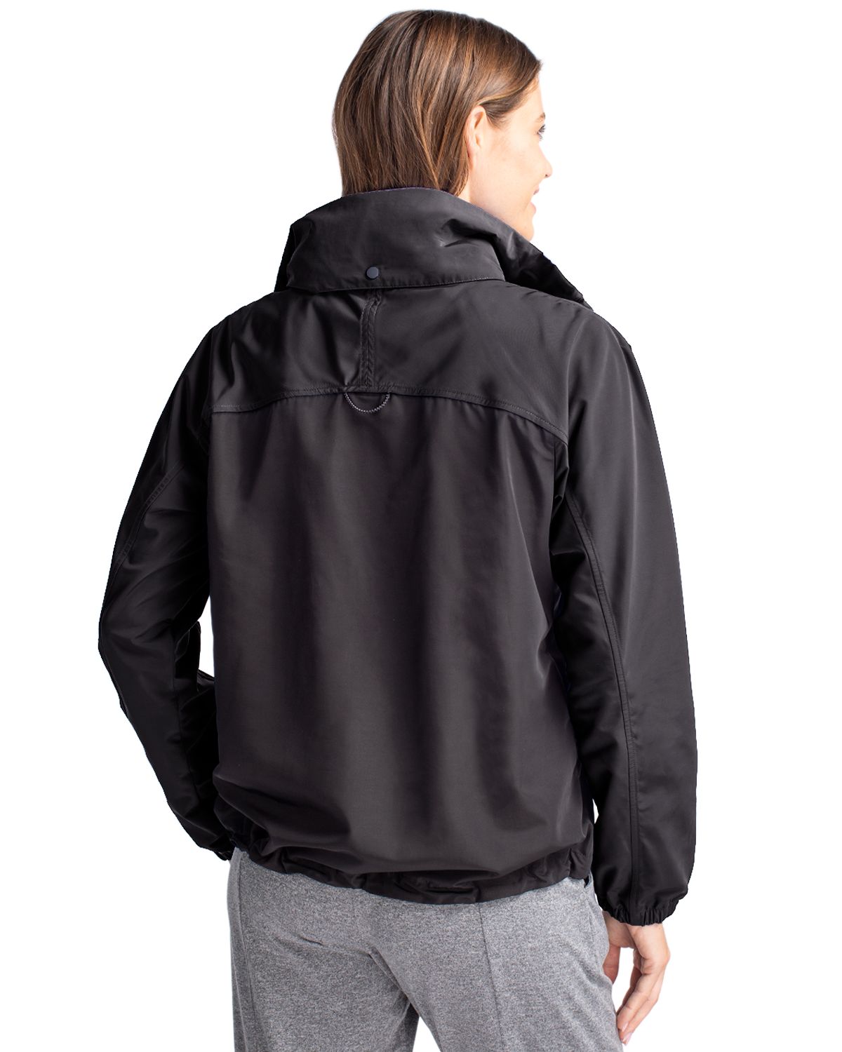 Cutter & Buck Charter Recycled Packable Womens Half Zip Anorak Jacket? 101