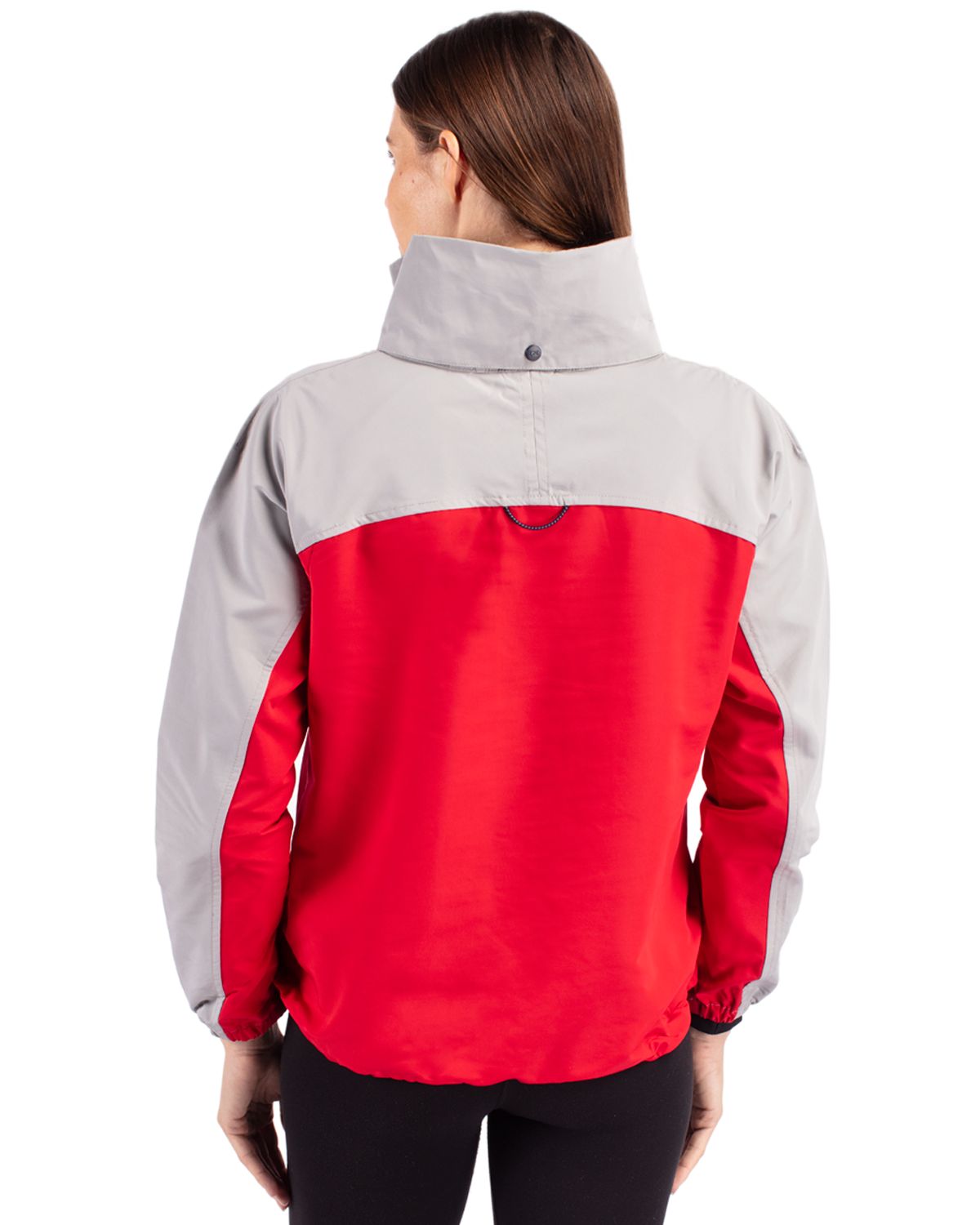 Cutter & Buck Charter Recycled Packable Womens Half Zip Anorak Jacket? 116