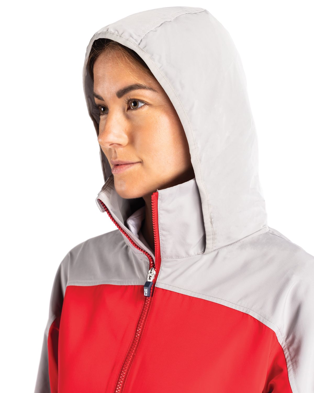 Cutter & Buck Charter Recycled Packable Womens Half Zip Anorak Jacket? 78