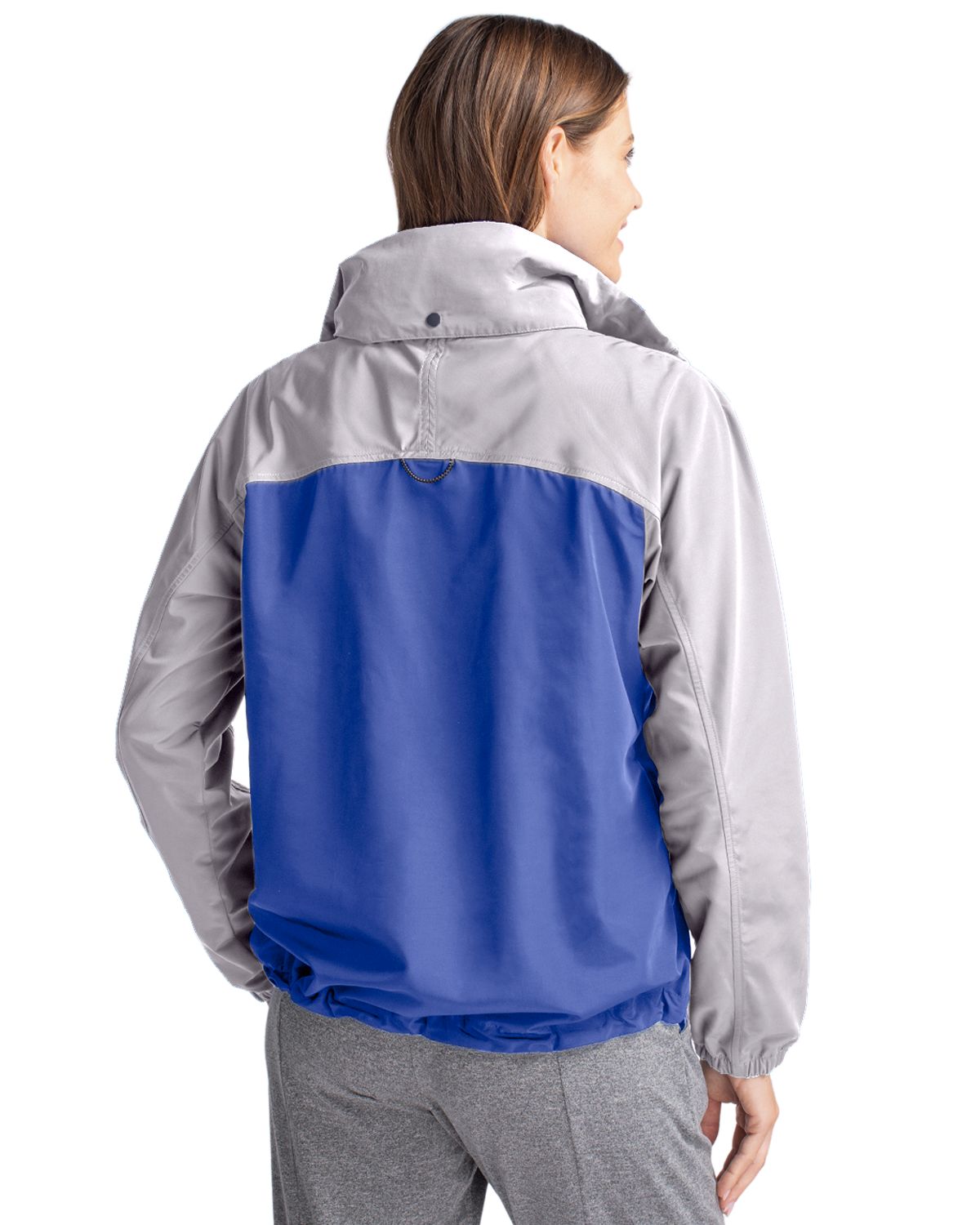 Cutter & Buck Charter Recycled Packable Womens Half Zip Anorak Jacket? 117