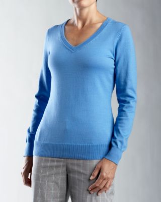 Women's Legend Supima Cotton V-Neck