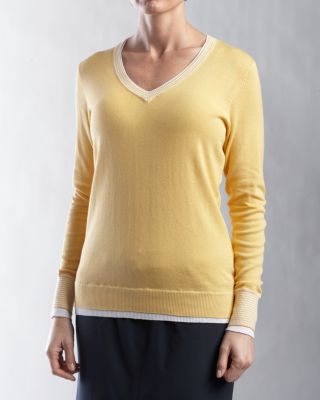 Women's Starboard L/S V-neck Sweater