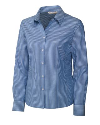 Women's L/S Wrinkle Resistant Pin Stripe Shirt