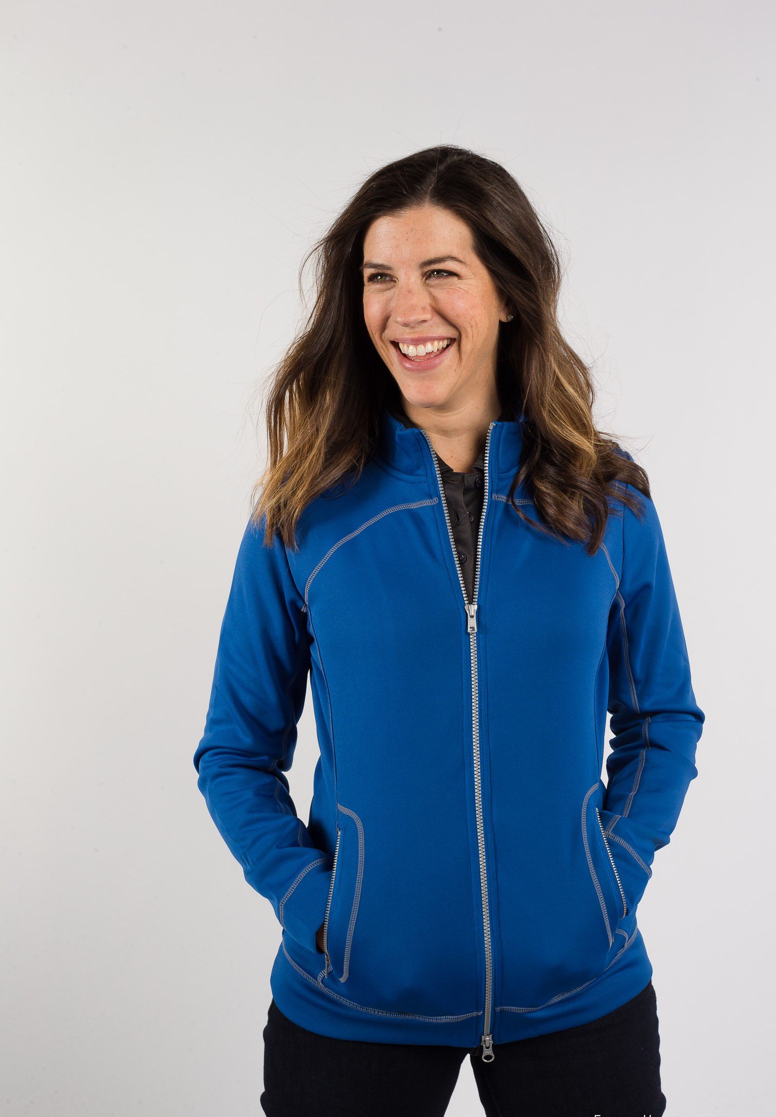 Clique Helsa Performance Knit Womens Full Zip 1
