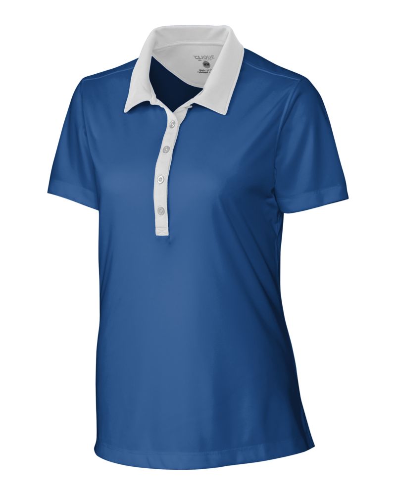 Clique Parma Colorblock Tech Jersey Womens Polo 6
