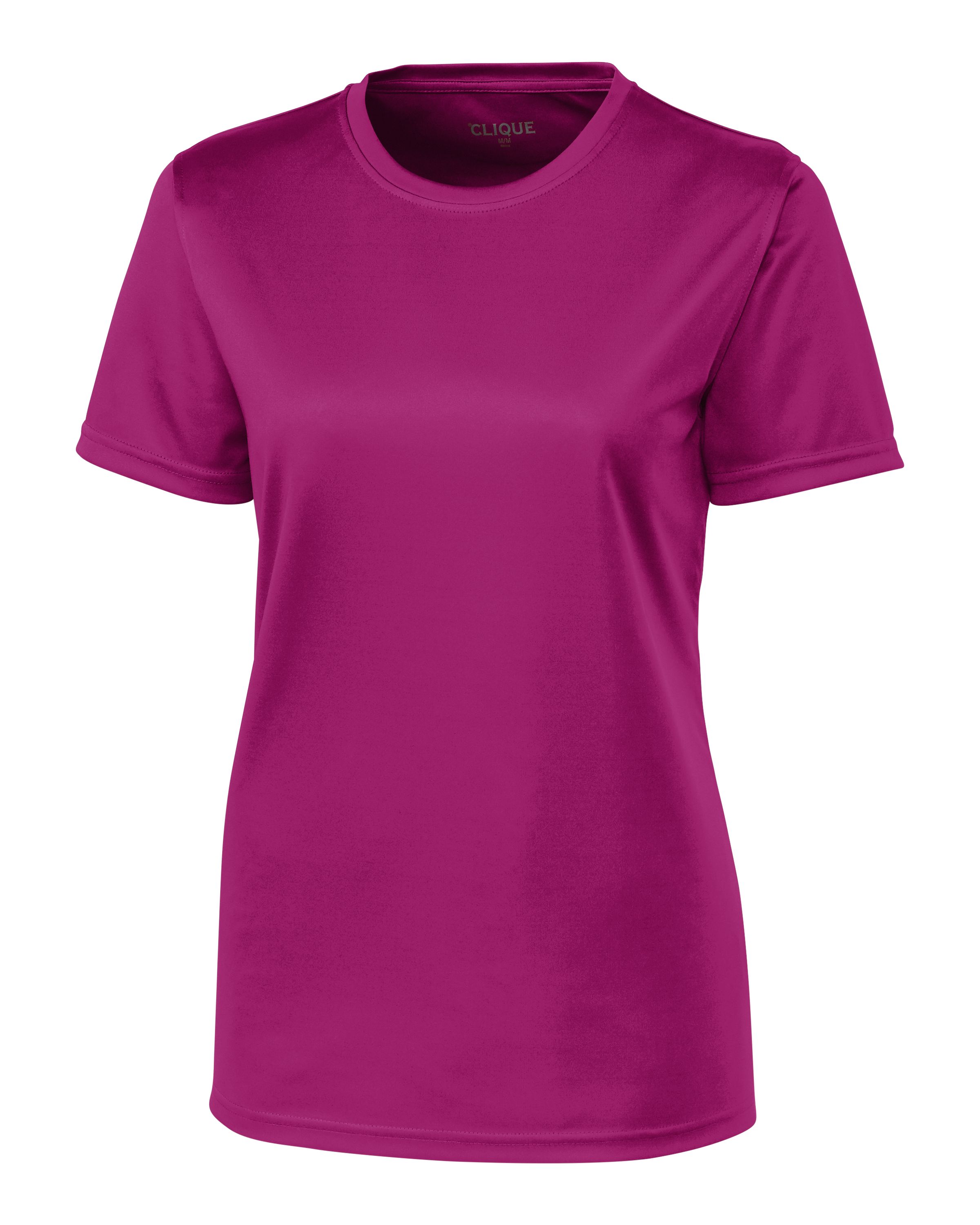Clique Spin Solution-dyed Performance Jersey Womens Short Sleeve Tee 74
