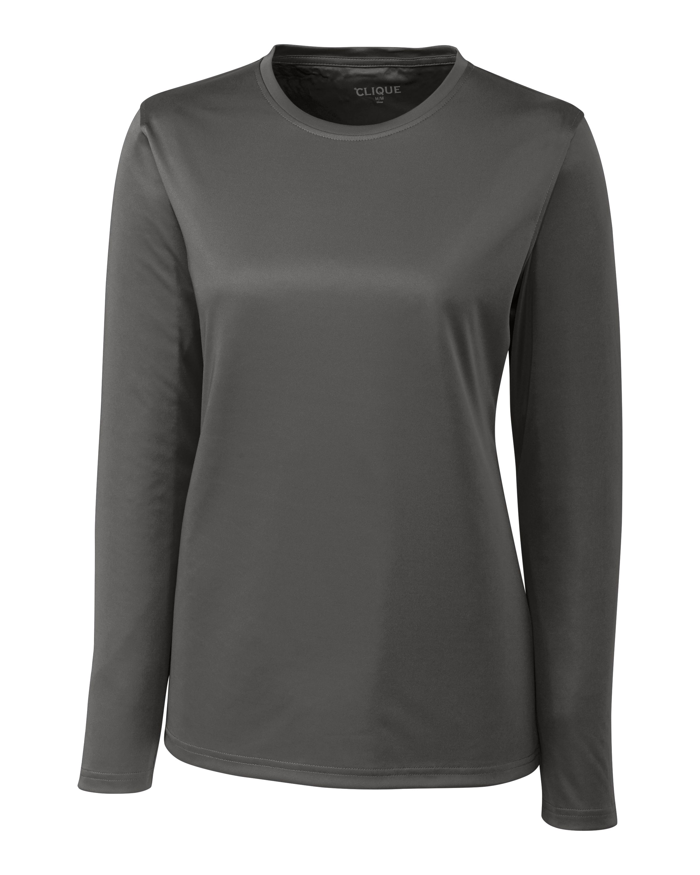 Clique Spin Solution-dyed Performance Jersey Womens Long Sleeve Tee 1