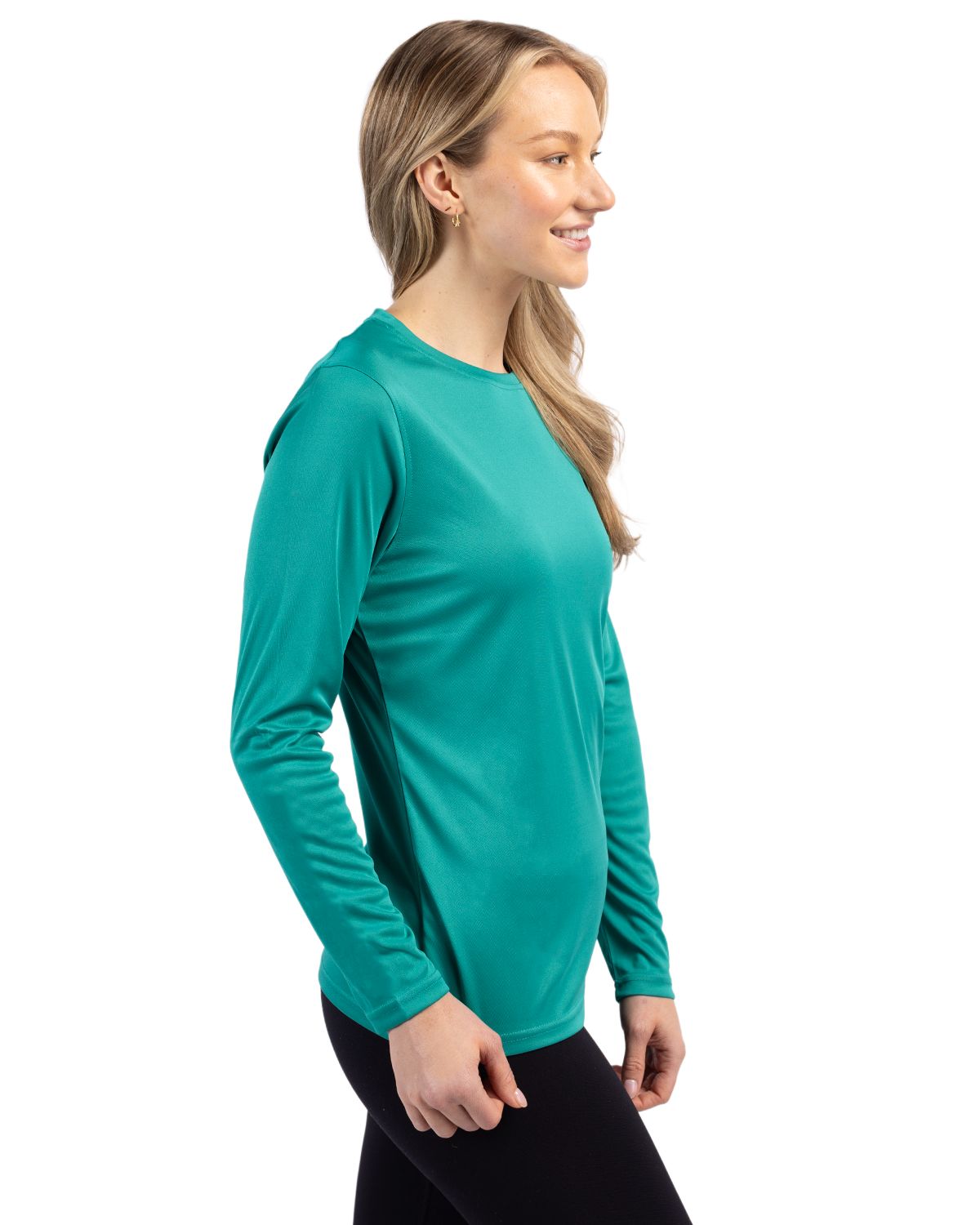 Clique Spin Solution-dyed Performance Jersey Womens Long Sleeve Tee 25