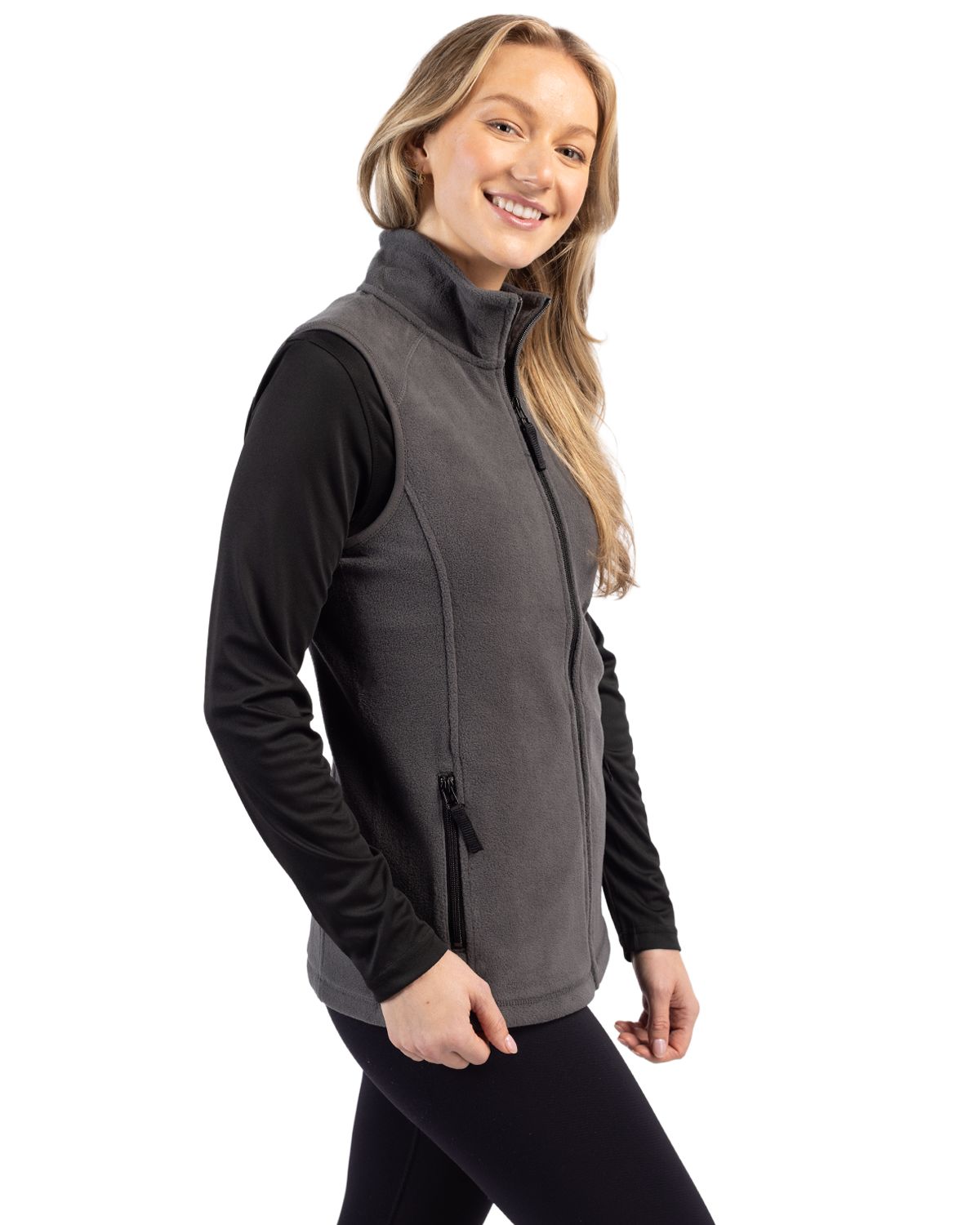 Clique Summit Performance Fleece Womens Full Zip Vest 29