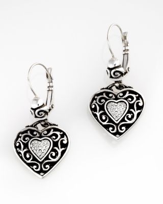 Brighton Reno Heart Earrings