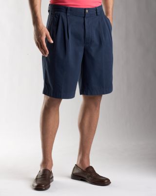 B&T Eastlake Solid Pleated Short