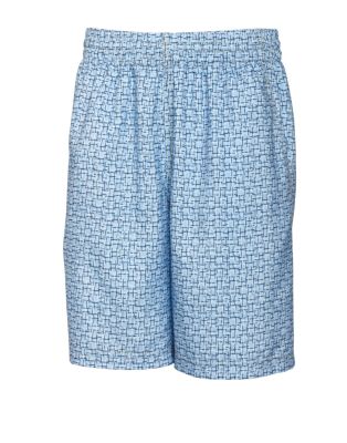 B&T Cross Hatch Printed Swim Trunk