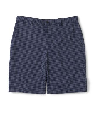 CB DryTec Cordero Plaid Flat Front Short