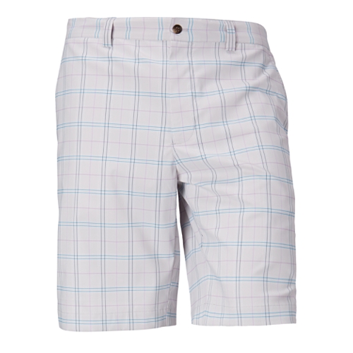 Cutter & Buck Samuel Plaid Flat Front Short