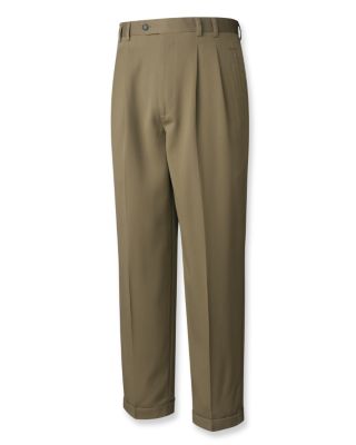 Mens Gabardine Microfiber Slacks