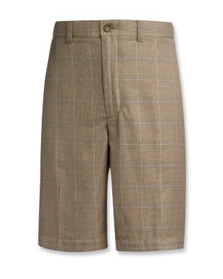 Men's Clubhouse Plaid Flat Front Shorts