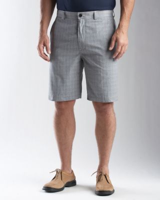 Men's Topsail Plaid Flat Front Short