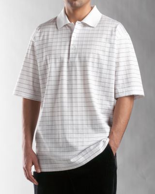 Men's Signature 60/2’s Summit Stripe Polo